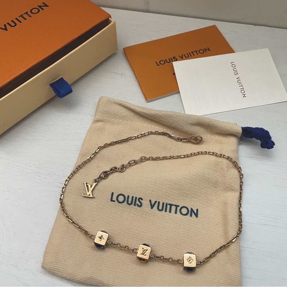 Louis Vuitton Collier Gamble Necklace